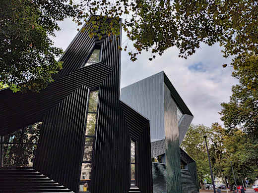 New Synagogue, Mainz, front
