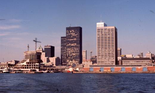 Toronto skyline 1976