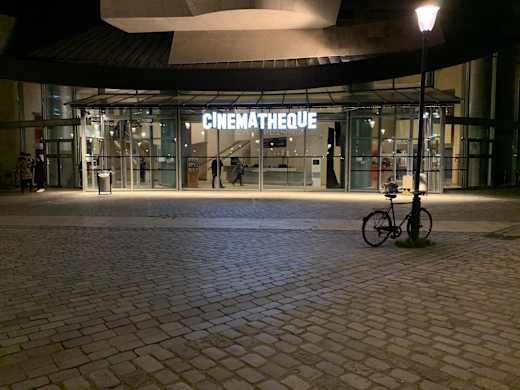 Cinémathèque française de nuit en janvier 2020