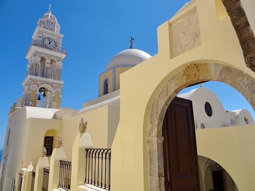 Katholische Kathedrale Fira 01