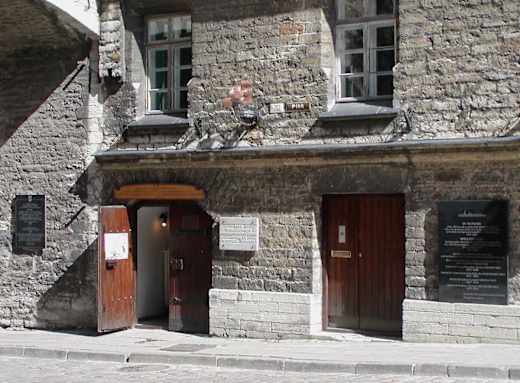 Tallinn maritime museum entrance