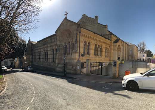 The former Pro Cathedral of the Holy Apostles, Bristol, England in 2021