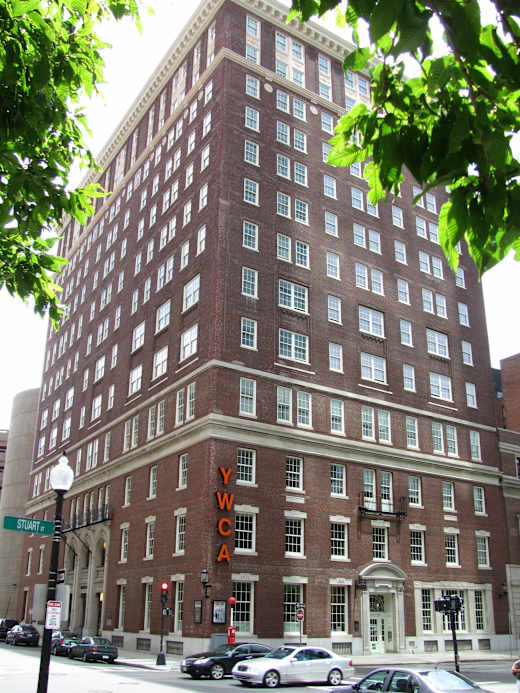 YWCA on Clarendon Street, Boston MA