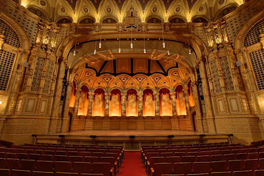 Orpheum Theatre Vancouver View Of Stage