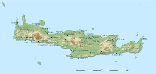 Creta ciudades antiguas