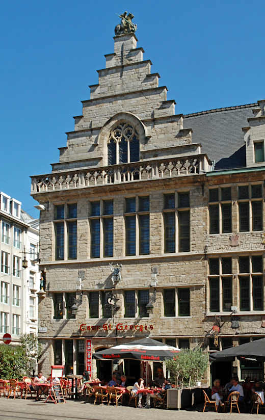 Belgique - Gand - Cour Saint-Georges - 01