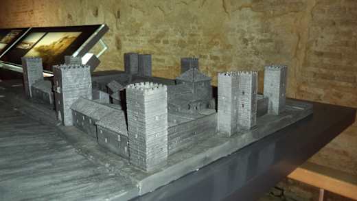 Maqueta del Castillo de San Jorge