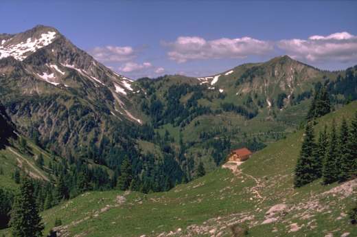 Entschenkopf Schnippenkopf von Haseneckalpe