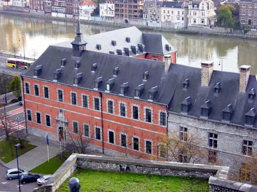 Walloon Parliament main entrance