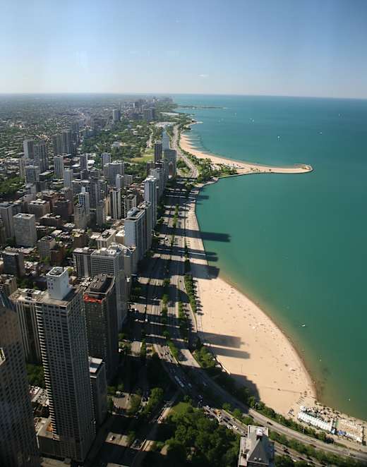 Chicago (ILL), Near North Side, John Hancock Center, 1970. " The Gold Coast " (4825109978)