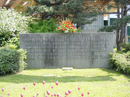 Gedenkstein Lager Reichenau