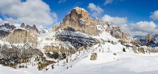 Tofana di Rozes parete sud Dolomiti Ampezzo