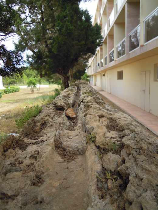 040-The remains of S’Argamassa Roman Fish Farm, Santa Eulalia 21 June 2013
