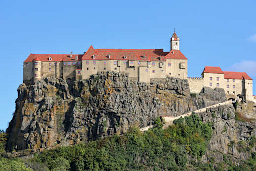Riegersburg - Burg, Westansicht