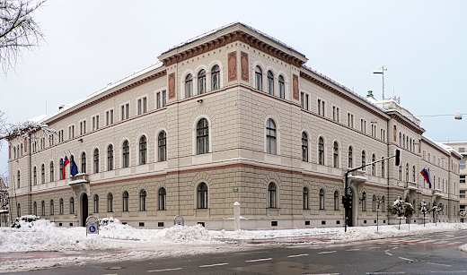 Presidential Palace. Ljubljana