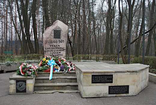 WW II, Stalag 369 memorial, Zywiecka street,Krakow,Poland