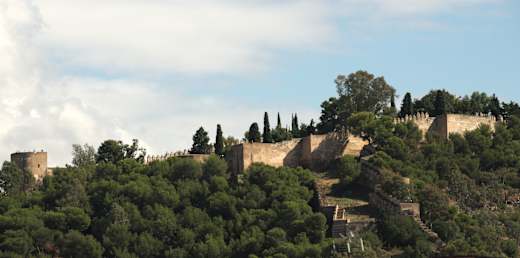 Malaga, Castillo de Gibralfaro