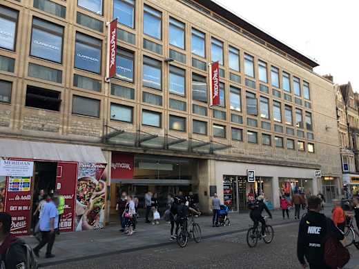 Clarendon Centre (Cornmarket entrance), September 2019