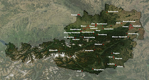 Austria Mauthausen sub-camps