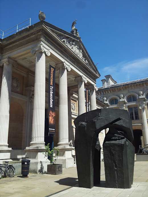 Ashmolean Museum Oxford Forecourt 2014