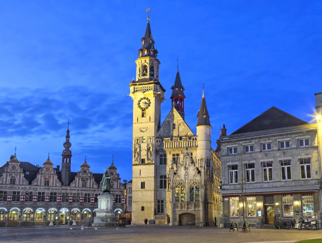Aalst, Schöffenhaus mit Belfried
