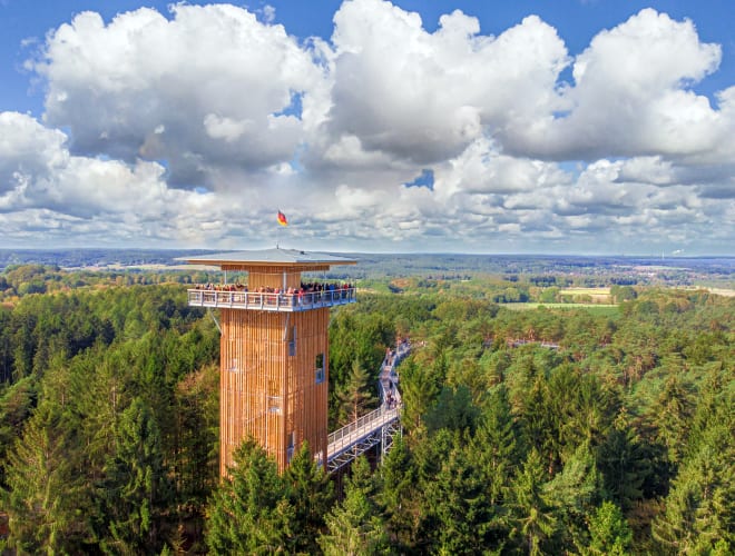 Nindorf-Hanstedt, Baumwipfelpfad Heide-Himmel