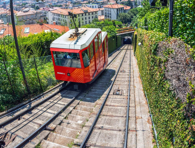 Bergamo, Funicolare Città Alta