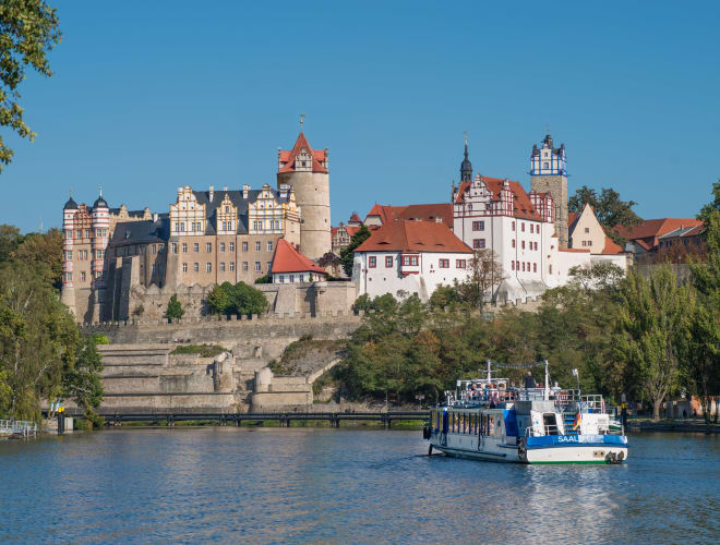 Bernburg, Ausflugsfahrt mit der MS Saalefee