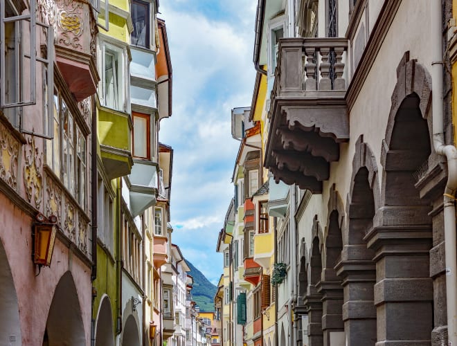 Bozen, Laubengasse