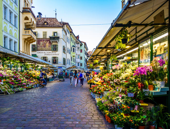 Bozen, Obstmarkt