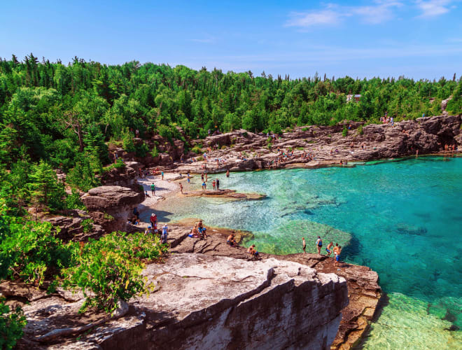 Tobermory, ON, Bruce Peninsula National Park