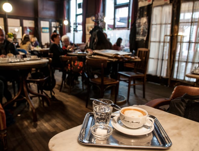 Wien, Café Hawelka