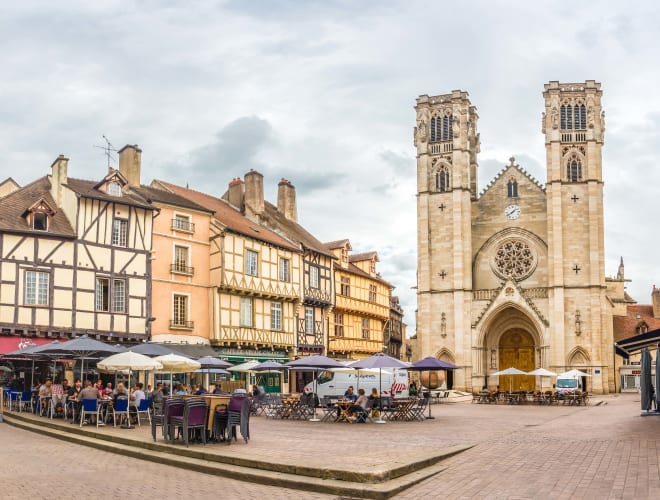 Chalon-sur-Saône, Marché alimentaire