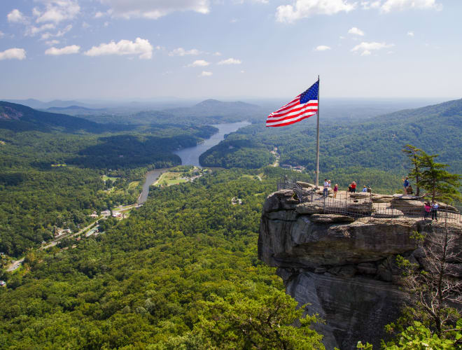 Lake Lure, NC, Chimney Rock State Park
