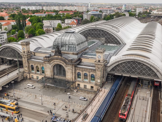 Dresden, Hauptbahnhof