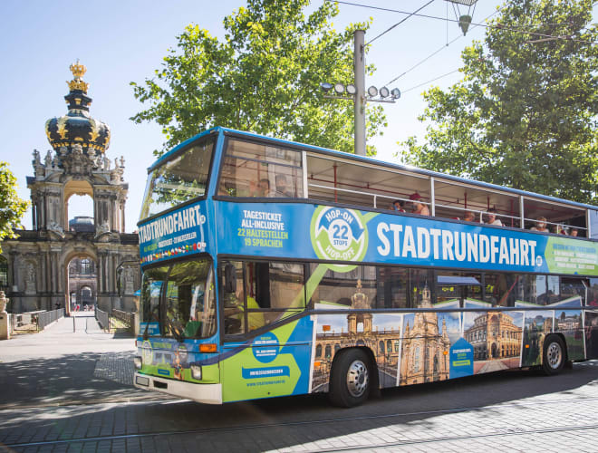 Dresden, Stadtrundfahrt