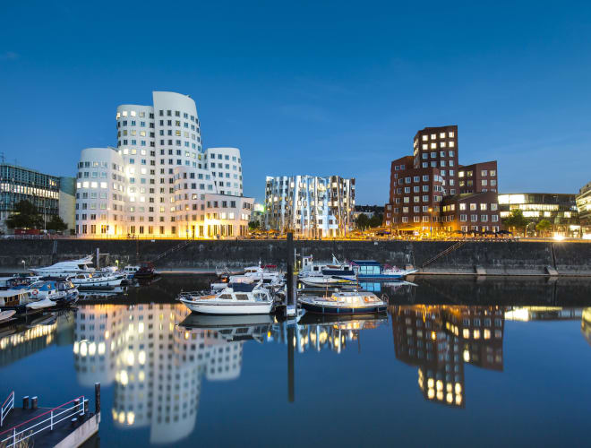 Düsseldorf, Gehry Bauten
