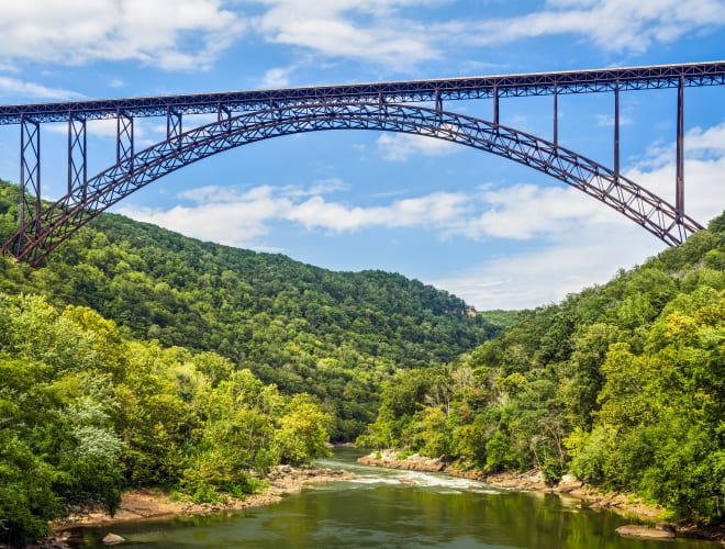 Fayetteville, WV, New River Gorge