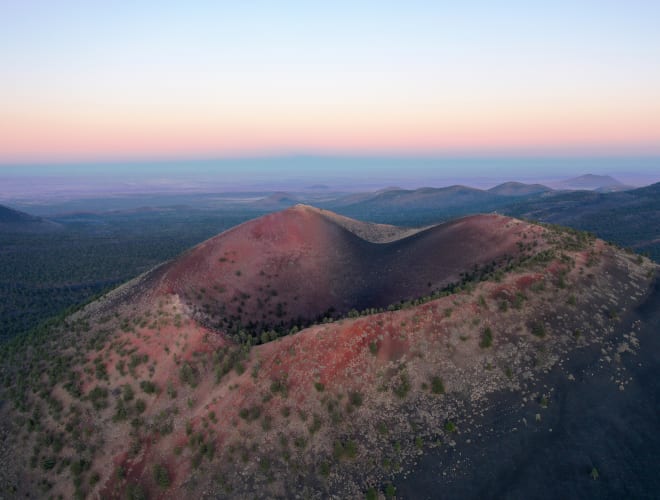 Flagstaff, AZ, Sunset Crater Volcano
