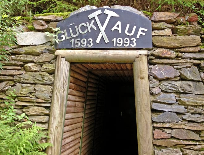 Goldkronach, Besucherbergwerk Mittlerer Name Gottes