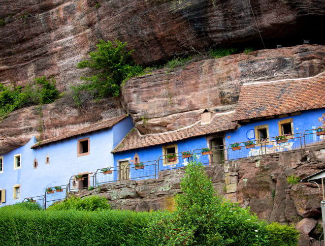 Graufthal, Les Maisons des Rochers