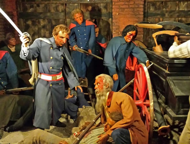 Harpers Ferry, WV, John Brown Wax Museum