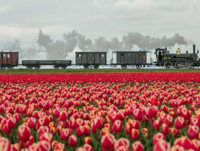Hoorn, Museums-Dampfeisenbahn