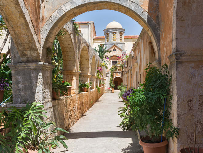 Akrotiri-Halbinsel, Kloster Agria Triada