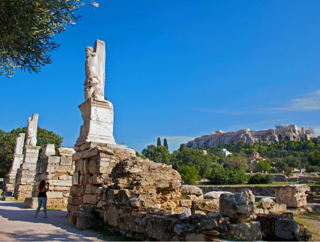 Athen, Griechische Agora