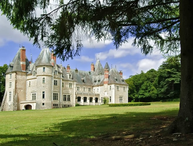 Aubigny-sur-Nère, OT Oizon, Château de la Verrerie