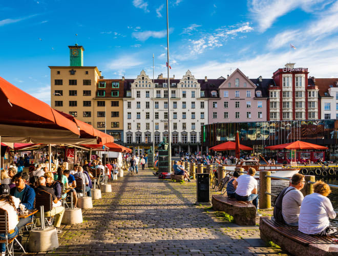Bergen, Torget