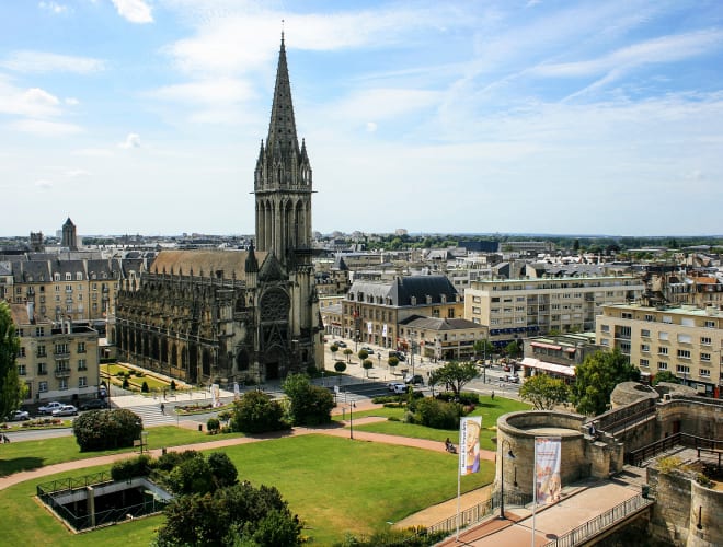 Caen, Quartier Saint-Pierre