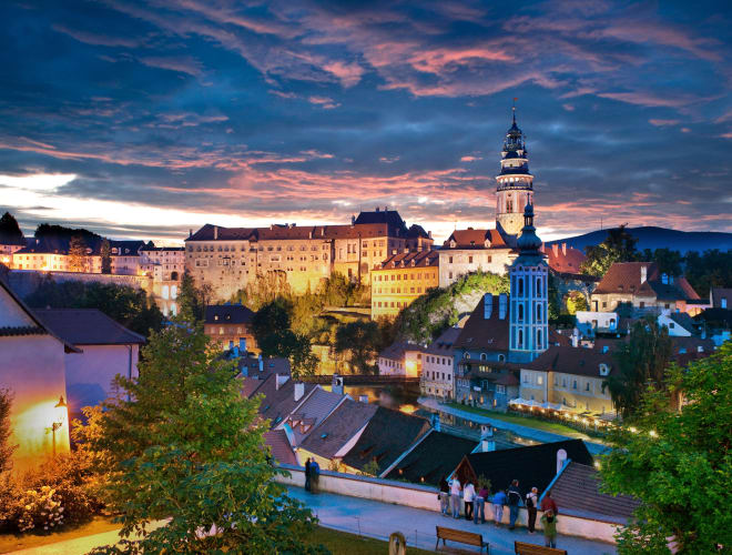Cesky Krumlov, Schloss Böhmisch Krumau