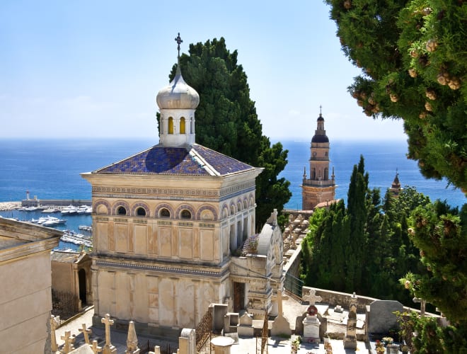 Menton, Cimetière du Vieux Château